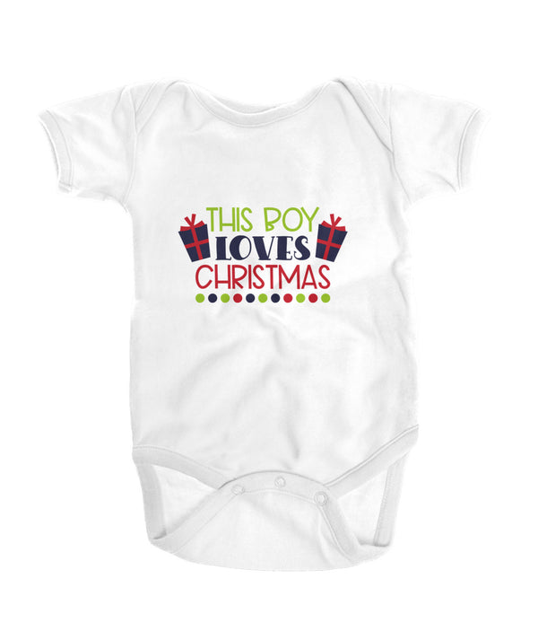 Boy Loves Christmas - Kids - wittleones